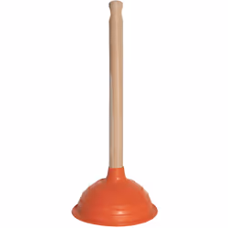 Déboucheur ventouse pour canalisation. Ø175 mm Manche en bois