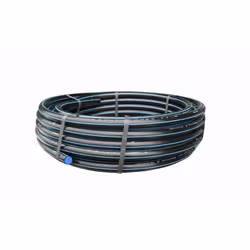 Description générale Tuyau en polyéthylène haute densité (PE HD) de 100 mètres avec un diamètre de 32 mm, conçu pour le résea ...