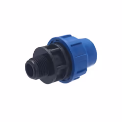 Raccord en plastique pour tube polyéthylène de diamètre 20 mm - sortie mâle 1/2 (15x21) Il permet de réaliser un circuit d'al ...