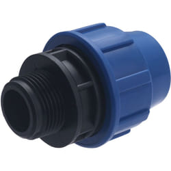 Noyon&thiebault - Raccord mâle plastique pour tuyau polyéthylène Ø32 - M26x34 (1')