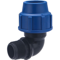 Noyon&thiebault - Coude mâle plastique pour tuyau polyéthylène Ø32 - M26x34 (1')