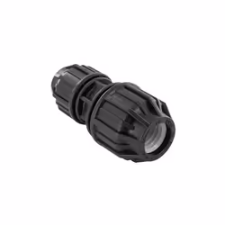 Raccord plastique pour tuyau polyéthylène jonction réduite Ø32-25 -Serrage de la bague sur le tuyau polyéthylène par simple v ...