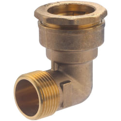 Noyon&thiebault - Coude mâle laiton pour tuyau polyéthylène Ø32 - M26x34 (1')