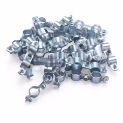 Collier de fixation double en acier pour tube en cuivre de diamètre 14 mm Fabriqué en acier, ce collier est conçu pour fixer  ...