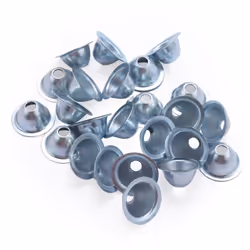 Rosace conique de 14 mm de hauteur et 29 mm de diamètre pour assurer le maintien d'un collier de fixation contre la cloison. ...