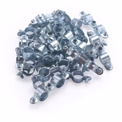 Collier de fixation double en acier pour tube en cuivre de diamètre 16 mm Fabriqué en acier, ce collier est conçu pour fixer  ...
