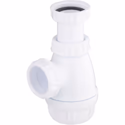 - siphon de bidet petit culot plastique Ø32 33x42 hauteur réglable 45 à 99 mm - photos non contractuelles
