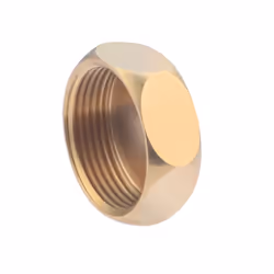 Bouchon en laiton femelle 1"1/4 (33x42) Il permet de condamner un circuit de façon définitive ou provisoire pour mise en atte ...
