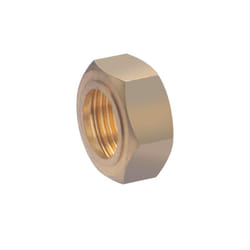 Noyon&thiebault - Ecrou 6 pans pour collet battu laiton à visser Ø18 - F20x27 (3/4)
