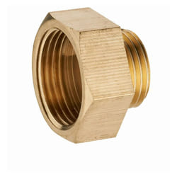 Noyon&thiebault - Mamelon laiton femelle mâle réduit F3/4' (20x27) - M3/8 (12x17) - 169-2012L1