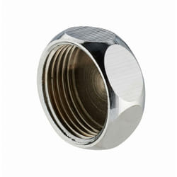 Noyon&thiebault - Bouchon laiton chromé femelle F3/8 (12x17) 234-12CS2