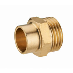 Noyon&thiebault - Manchon laiton à visser mâle M3/8 (12x17) à souder - ø 14 mm - 1121-1214L1