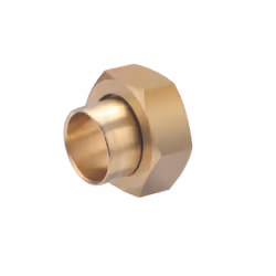 Raccord 2 pièces à souder pour tube en cuivre de diamètre 22 mm - sortie femelle écrou libre 1" (26x34) Ce raccord droit en l ...
