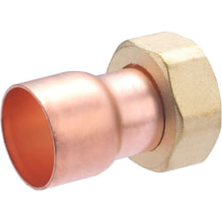 Raccord 2 pièces droit à écrou prisonnier à souder et visser NOYON & THIEBAULT Ø28 - M26x34 (1')