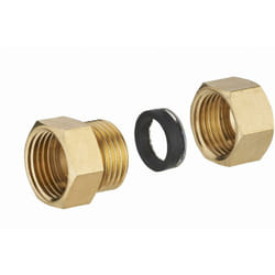 Noyon&thiebault - Raccord laiton à joint mixte femelle F3/8 (12x17) pour tube cuivre ø 12 mm - 413G-1212L1