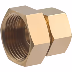 Raccord droit femelle 3/4 (20x27) - Joint mixte pour tube en cuivre de diamètre 14 mm Il permet de relier, sans réaliser de s ...