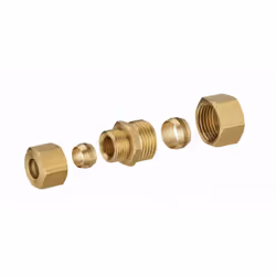 Jonction laiton bicone réduite pour tube cuivre NOYON & THIEBAULT - Ø 14 mm et tube cuivre 12 mm - 415-1412L1 - Installation  ...