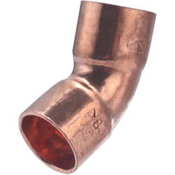 Coude 45° femelle égal à souder pour tube cuivre NOYON & THIEBAULT Ø12