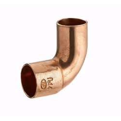 Coude cuivre à souder 90° petit rayon mâle femelle égal NOYON & THIEBAULT - 941 - Coude pour tube cuivre à souder. Permet de  ...