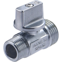 Noyon&thiebault - Mini vanne d'arrêt 1/4 tour mâle M15x21 (1/2) - M12x17 (3/8)