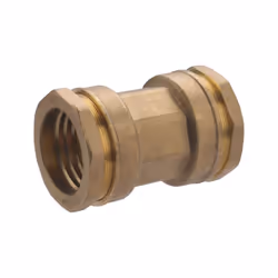 Manchon de réparation en laiton pour tubes polyéthylène de diamètre 50 mm Il permet de réaliser un circuit d'alimentation en  ...