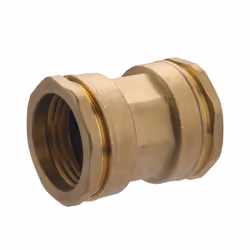 Manchon de réparation en laiton pour tubes polyéthylène de diamètre 63 mm Il permet de réaliser un circuit d'alimentation en  ...