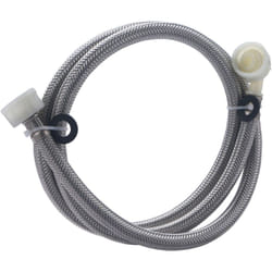 Flexible de machine à laver inox coudé femelle Noyon&thiebault 1.50 mètre
