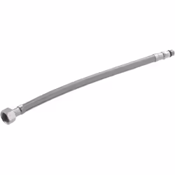 Description générale Flexible inox mâle femelle de 50 cm de longueur, avec des raccords de type F.12X17 et M.12x17, idéal pou ...