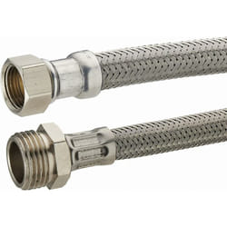 Noyon&thiebault - Flexible sanitaire inox mâle femelle MF3/4' (20x27) l 800 mm - DN13 - 2039-80PLL1