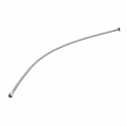 Flexible à visser double femelle 3/8 (12x17) d'une longueur de 80 cm destiné à l'eau chaude et à l'eau froide pour alimenter  ...