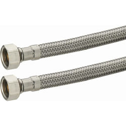 Noyon&thiebault - Flexible sanitaire inox femelle F1/2' (15x21) l 800 mm - DN13 - 2045-80PLL1