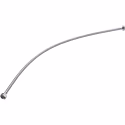 Flexible à visser double femelle 1/2 (15x21) d'une longueur de 80 cm destiné à l'eau chaude et à l'eau froide pour alimenter  ...