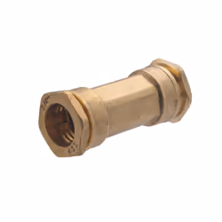 Description générale Le manchon de réparation en laiton permet de relier deux tubes en polyéthylène de diamètre Ø25. Il est c ...