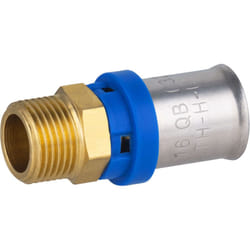 Noyon&thiebault - Raccord mâle à sertir pour tube multicouche Ø16 - M12x17 (3/8)