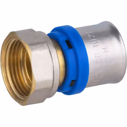 Raccord femelle à sertir pour tube Multicouche permettant la réalisation d’un circuit d’alimentation en eau chaude ou en eau  ...