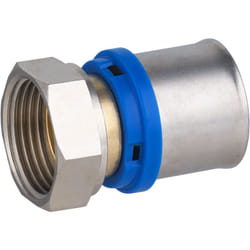 Raccord femelle écrou libre à sertir pour tube multicouche NOYON & THIEBAULT Ø32 - F26x34 (1')