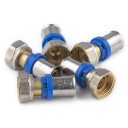 Noyon&thiebault - Raccord femelle écrou libre à sertir pour tube multicouche Ø16 - F15X21 (1/2) x5 raccords