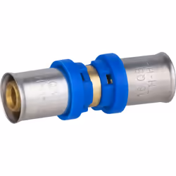 Jonction égale à sertir pour tube Multicouche permettant la réalisation d’un circuit d’alimentation en eau chaude ou en eau f ...