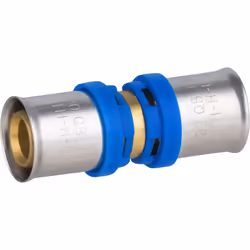 Jonction égale à sertir pour tube Multicouche permettant la réalisation d’un circuit d’alimentation en eau chaude ou en eau f ...