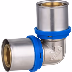 Coude égal à sertir pour tube Multicouche permettant la réalisation d’un circuit d’alimentation en eau chaude ou en eau froid ...