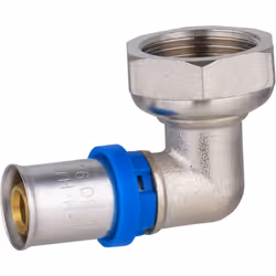 Coude femelle à sertir pour tube Multicouche permettant la réalisation d’un circuit d’alimentation en eau chaude ou en eau fr ...