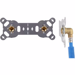Entraxe 150 mm. Platine sécable : pour 1 robinet double ou 2 robinets simples. Raccords prémontés. Raccordement sur tube PER  ...
