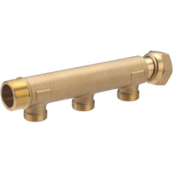 Noyon&thiebault - Collecteur MF20x27 écrou libre sorties M15x21 3 départs
