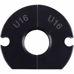Paires d'inserts pour pince à sertir manuelle de marque Noyon & Thiébault Profil de sertissage : U Pour raccords de diamètre  ...