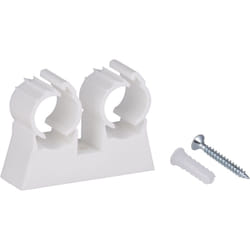 Noyon&thiebault - Collier de fixation double pour tube multicouche nu Ø16 x10 colliers doubles