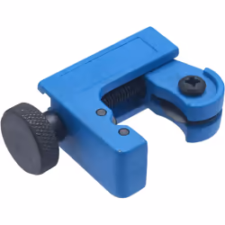 Mini coupe-tube permettant de sectionner en quelques tours des tuyaux en cuivre, en laiton ou en aluminium d'un diamètre alla ...