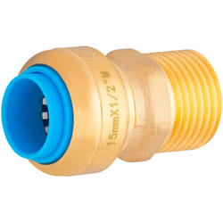 Noyon&thiebault - Raccord automatique universel mâle tout push Ø15 - M15x21 (1/2)