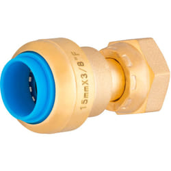 Noyon&thiebault - Raccord automatique universel femelle écrou libre tout push Ø15 - M12x17 (3/8)