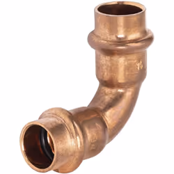 Coude égal 90° à sertir pour tubes en cuivre de diamètre 14mm Ce coude en bronze est utile pour relier deux tubes en cuivre d ...