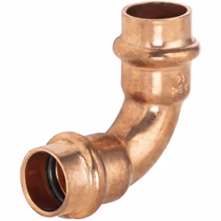 Coude égal 90° à sertir pour tubes en cuivre de diamètre 16mm Ce coude en bronze est utile pour relier deux tubes en cuivre d ...